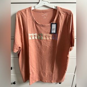 Universal Thread Orange 'Mama' Short Sleeve Tee